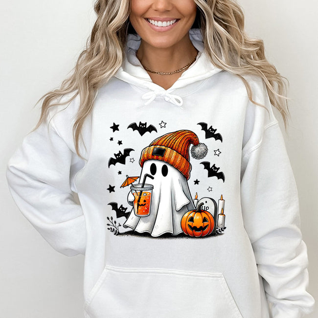 Halloween Print Hoodie — AJ Clothing
