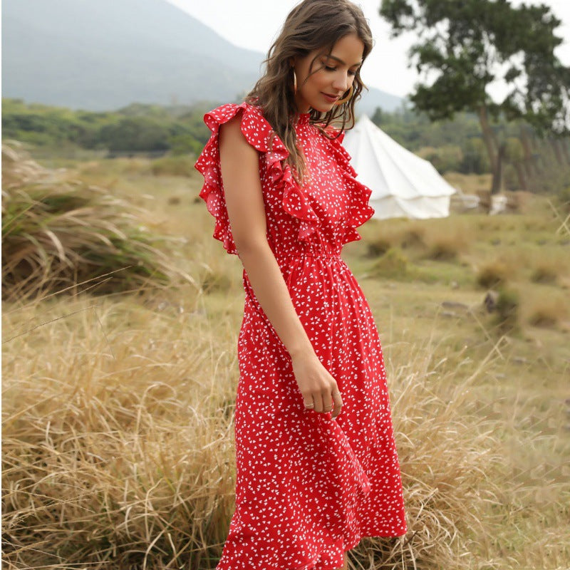 Chiffon Maxi Dress — AJ Clothing, view 5