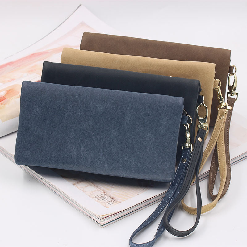 Long Leather Wallet — AJ Clothing, view 2