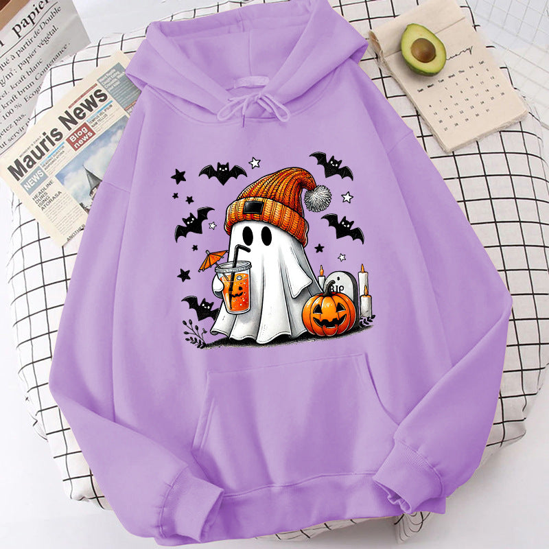 Halloween Print Hoodie — AJ Clothing, view 11