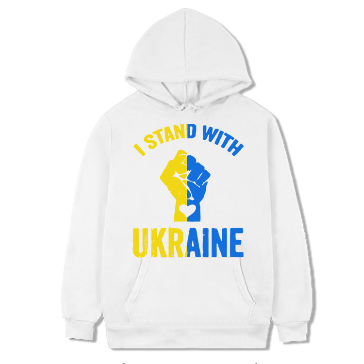 Printed Hoodie — AJ Clothing, view 2