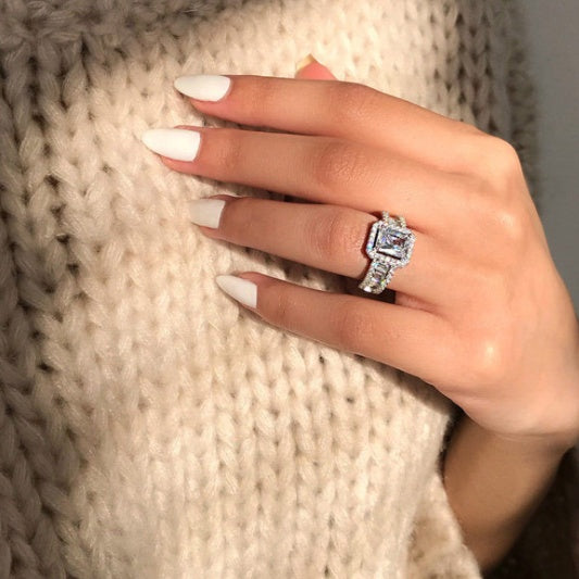 Pave Diamond Ring — AJ Clothing