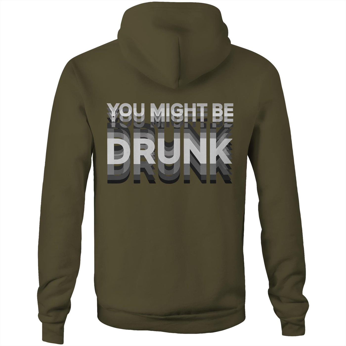 AS Colour - Stencil Hood You Might Be Drunk design