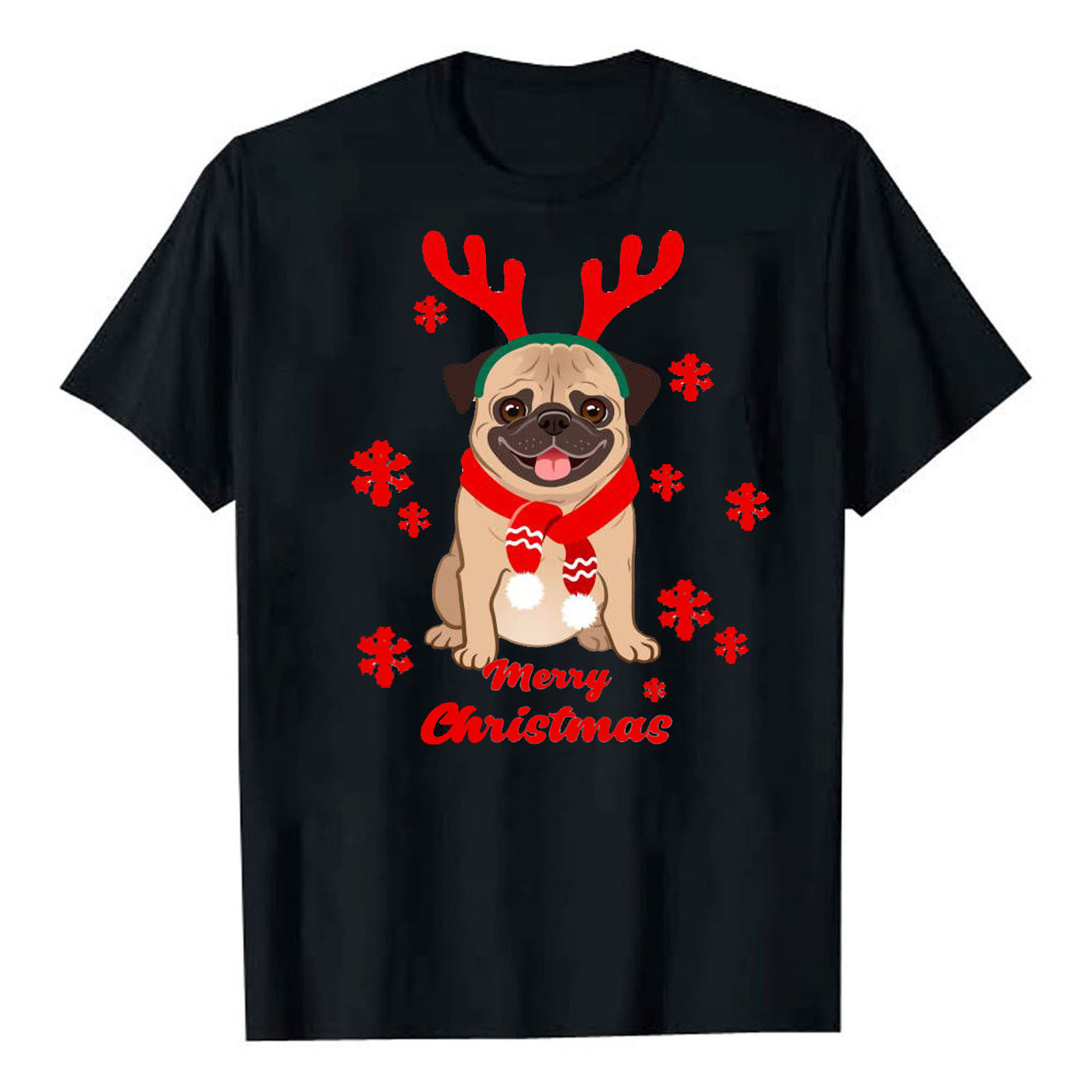 Christmas Print Tee — AJ Clothing, view 14