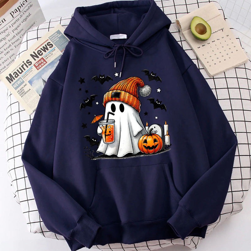 Halloween Print Hoodie — AJ Clothing, view 15