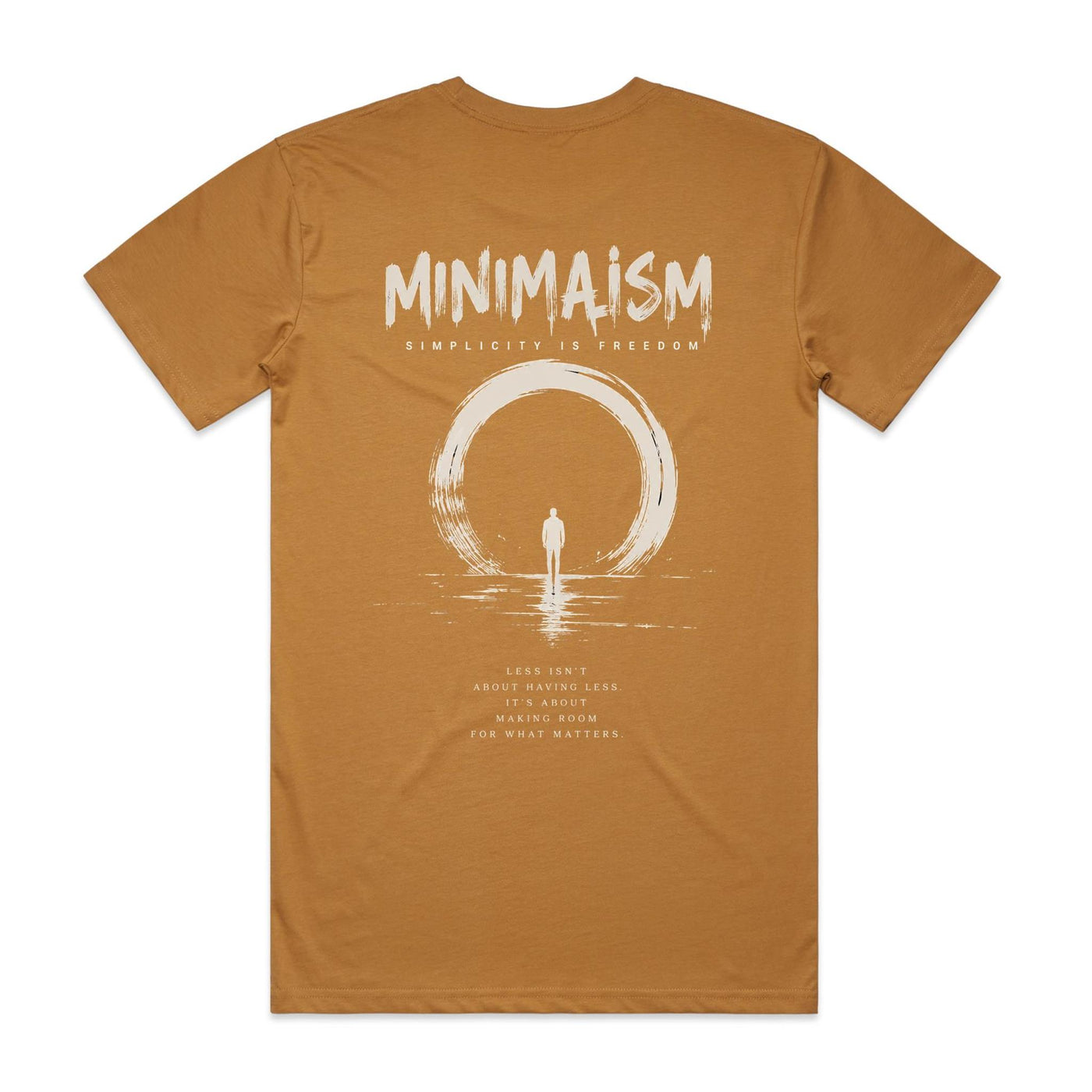 AS Color Staple Cotton Tee - Minimalism Design