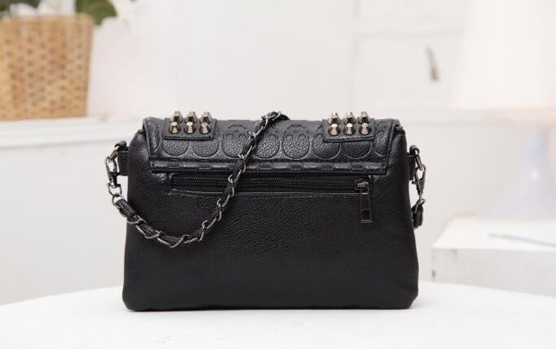 Studded Messenger Bag — AJ Clothing, view 5