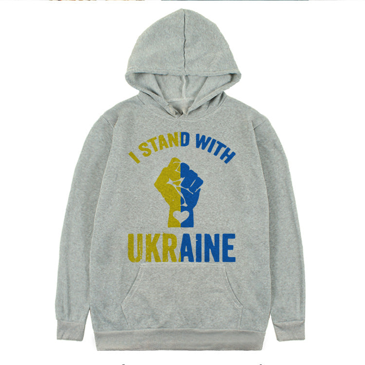 Printed Hoodie — AJ Clothing, view 5