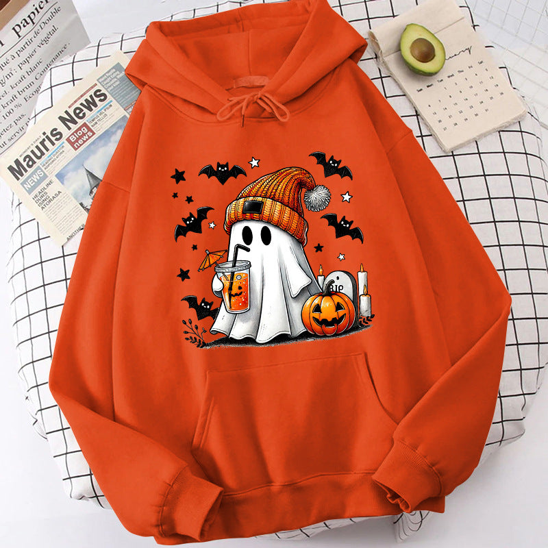 Halloween Print Hoodie — AJ Clothing, view 9