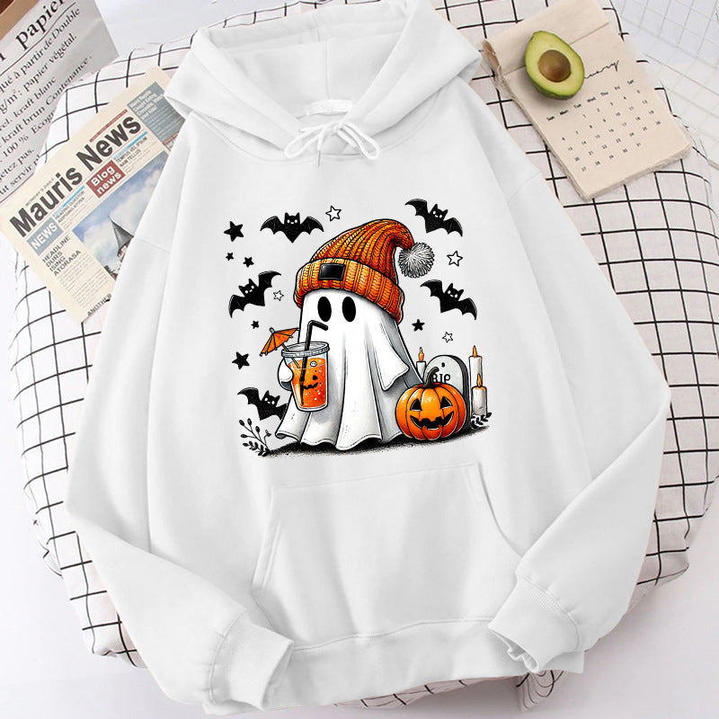 Halloween Print Hoodie — AJ Clothing, view 13