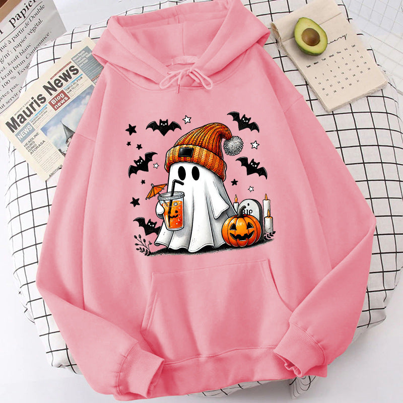 Halloween Print Hoodie — AJ Clothing, view 10