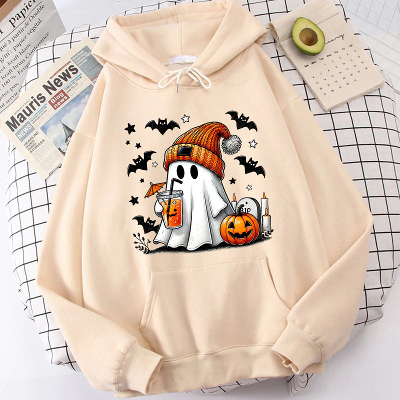 Halloween Print Hoodie — AJ Clothing, view 8